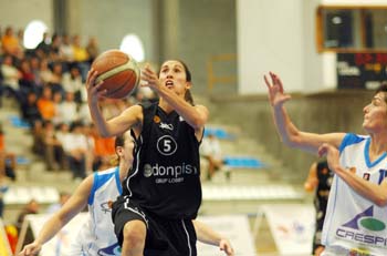 Fase Ascenso Liga Femenina 2 a L.Femenina, Semifinales, DON PISO GIRONA - COP CRESPI - JOVENTUT MARIANA

