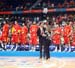 SS.AA.RR. los Príncipes de Asturias en el podium del Eurobasket 2007