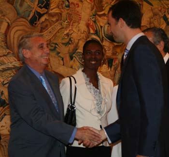 Recepción a Eurobasket07 01/06/2007