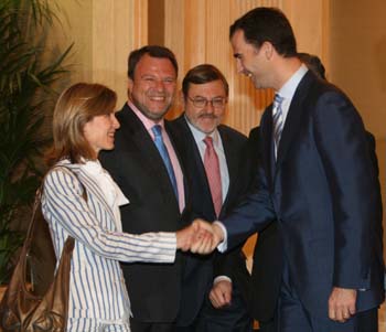 Recepción a Eurobasket07 01/06/2007