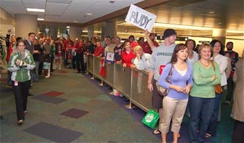 Llegando a Portland