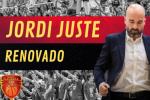 Jordi Juste renueva un año más como técnico del EnerParking Navarra