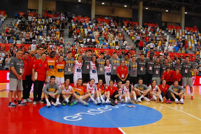 Dos Selecciones Y Un Mismo Equipo Federacion Espanola De Baloncesto